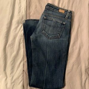 Paige denim size 27 petite , worn once